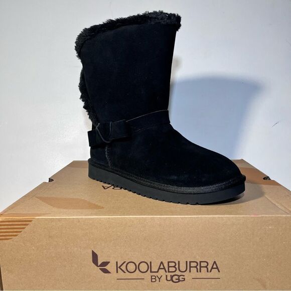 Koolaburra Shoes - Koolaburra by UGG Arlena Suede Bow Short Boots